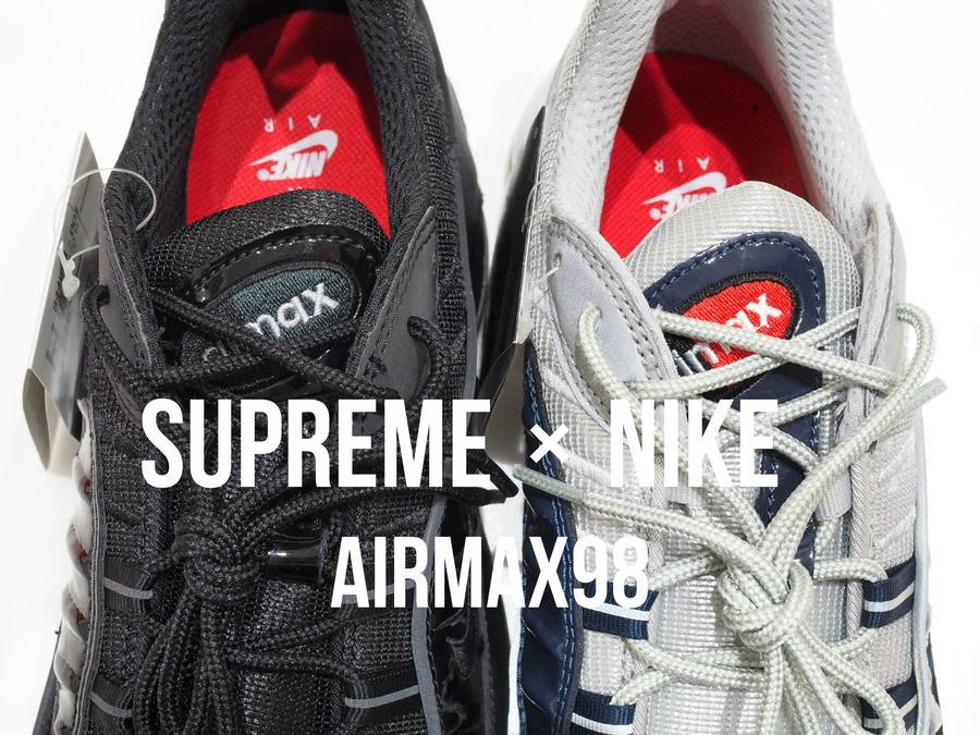 Supreme×NIKEシュプリーム×ナイキSSコラボ AIRMAXエア