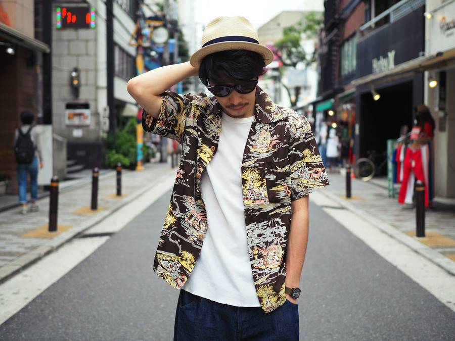 visvim(ビズビム)15SSアロハシャツ買取致しました。難波・心斎橋・アメ