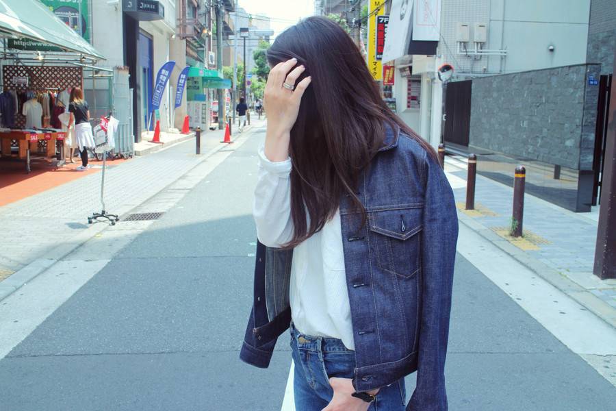 HYKEハイク定番のDENIM JACKET TYPE3