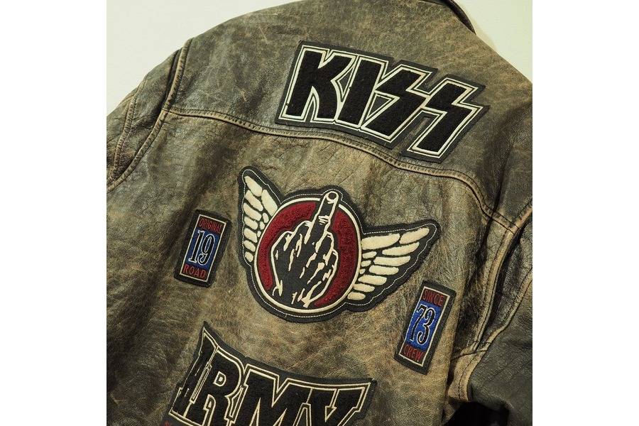 地獄へようこそ。 KISS ARMYのレザーライダースジャケットが奇跡 地獄へようこそ。 KISS ARMYのレザーライダースジャケットが奇跡