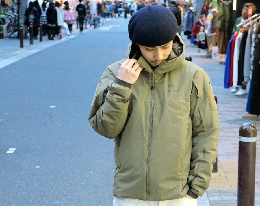 XSサイズ LEAF Cold WX LT Hoody クロコダイル