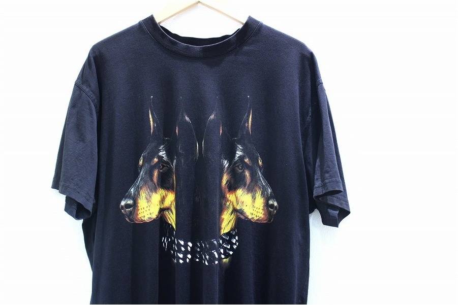 GIVENCHY ジバンシー Tシャツ ドーベルマン&ロットワイラー　XS モードの神童。GIVENCY(ジバンシィ)[2017.07.22発行]｜トレファク