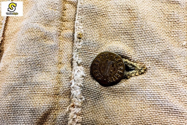 XL/古着 長袖 ジャケット カバーオール 90s カーハート Carhartt ワン 