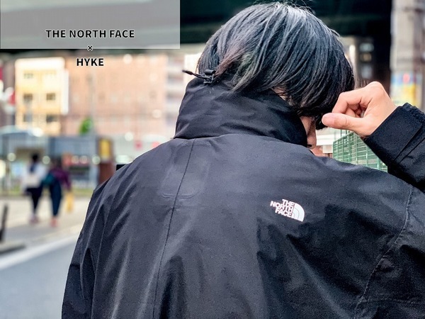 HUMS 新品未使用 値札付きメッシュ ジャケット黒ブラックHugHugハグハグ 当店目玉＊】アメ村随一取り扱いHYKE×THE NORTH FACE(ハイク×ノース