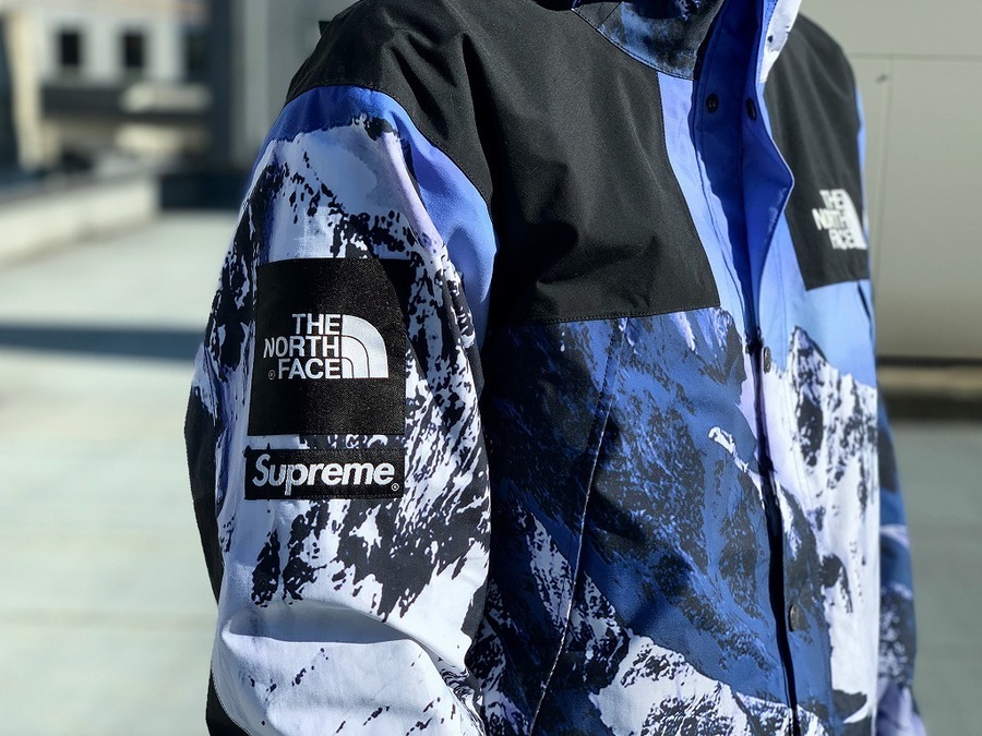 supreme North Face 雪山