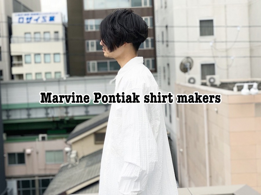 至高のシャツメーカー】Marvine Pontiak Shirt Makers 19SS よりロング