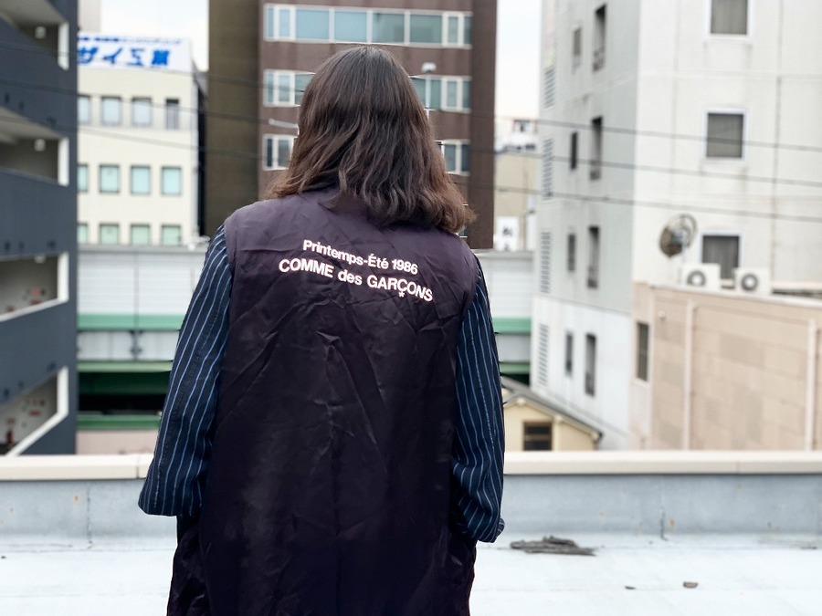 BLACK COMME des GARCONS スタッフコート-