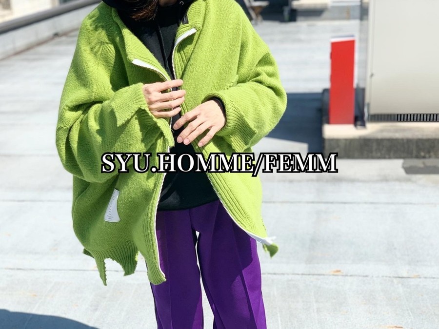 SYU.HOMME/FEMM 18AW ニット