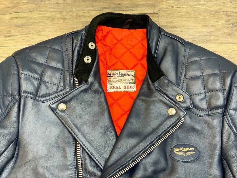 本物保証 Lewis Leathers - 70Sヴィンテージ ルイスレザー スーパー