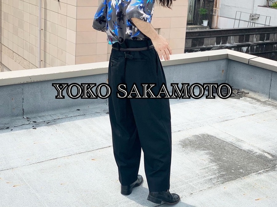 Yoko Sakamoto ヨーコサカモト Wide Trousers ワイドトラウザー買い取り入荷しました 06 09発行