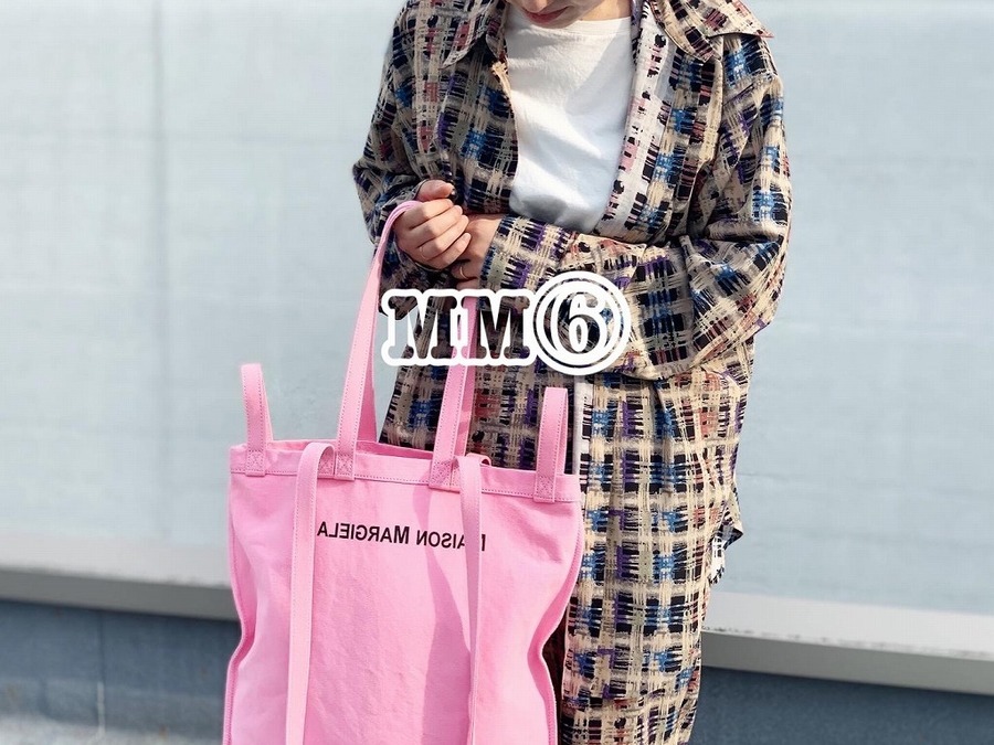 MM6/エムエムシックス】inside out logo tote bag / 3wayトートバッグ ...