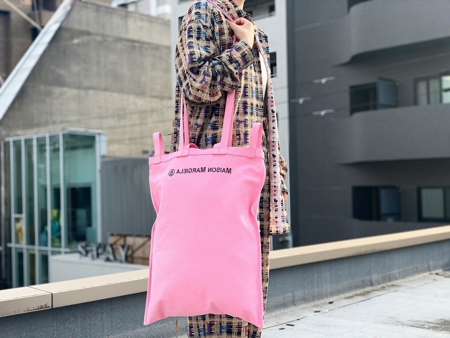 MM6/エムエムシックス】inside out logo tote bag / 3wayトートバッグ 