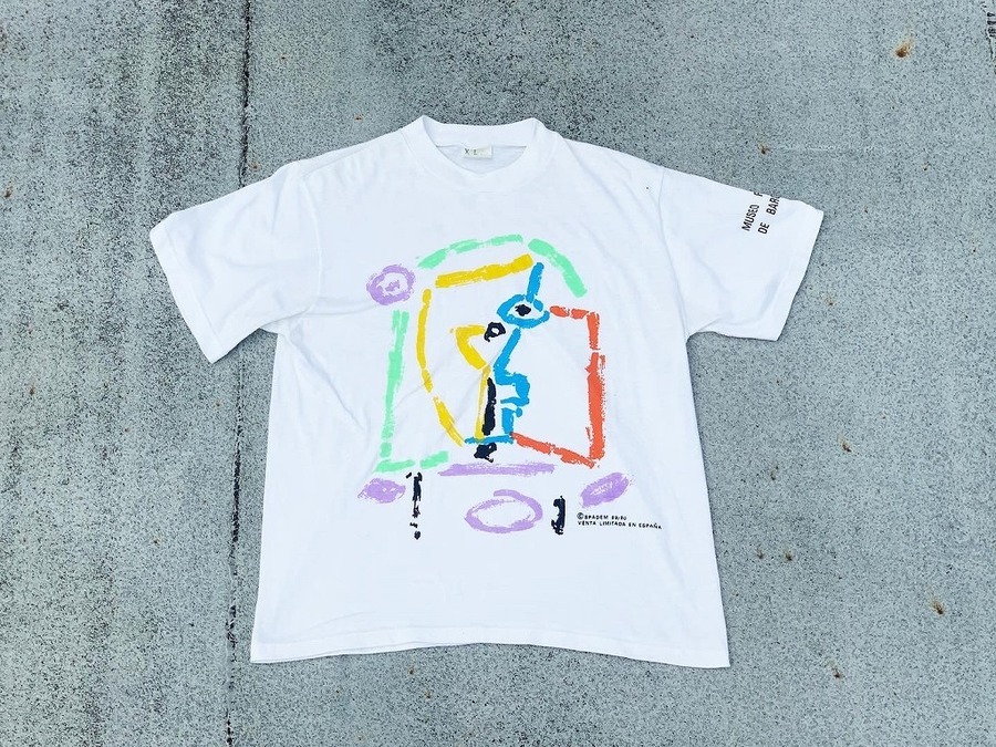 VINTAGE ART TEE】Pablo Picasso/パブロピカソ「花束を持つ手 ...