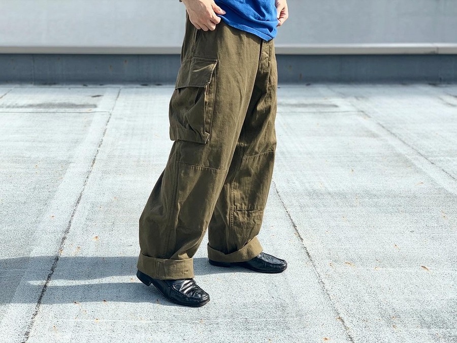 【French Army/フランス軍】マルジェラサンプリング・M-47FIELD PANTS/フィールドパンツ/後期型が買い取り入荷です