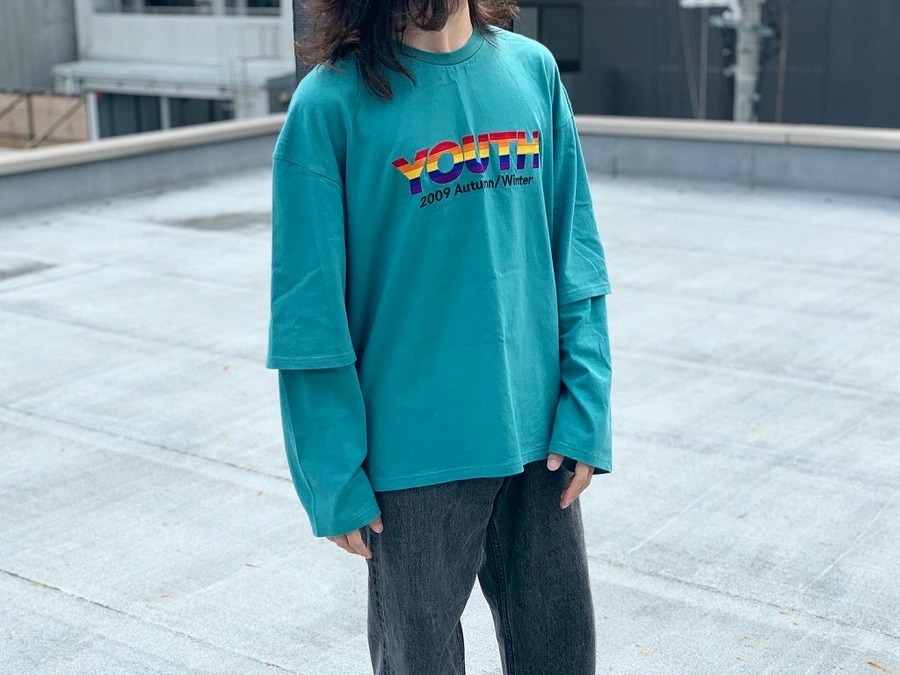 Tシャツ/カットソー(七分/長袖)DAIRIKU ダイリク 19AW レイヤードT ロンT