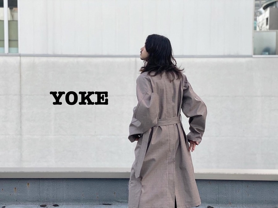 YOKE/ヨーク】注目のドメブラから20SS未使用品が3点買取入荷。～後編