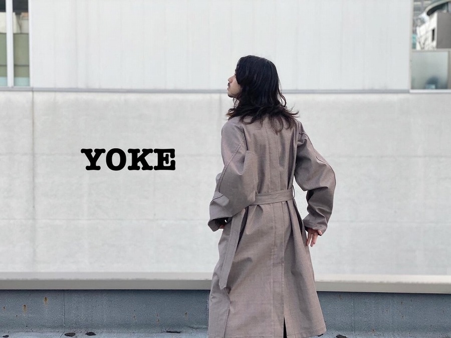 YOKE 20ss DOWNSIZING BAL COLLAR COAT