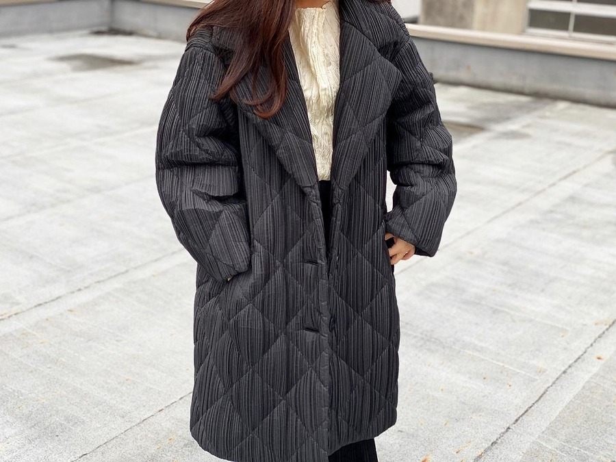 Issey Miyake 90s Pleats Long Coat