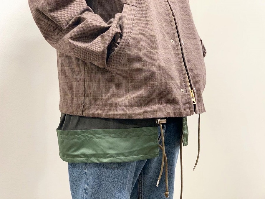 SACAI/サカイ】20SS・GLENCHECK JACKET買取入荷！！[2020.10.22