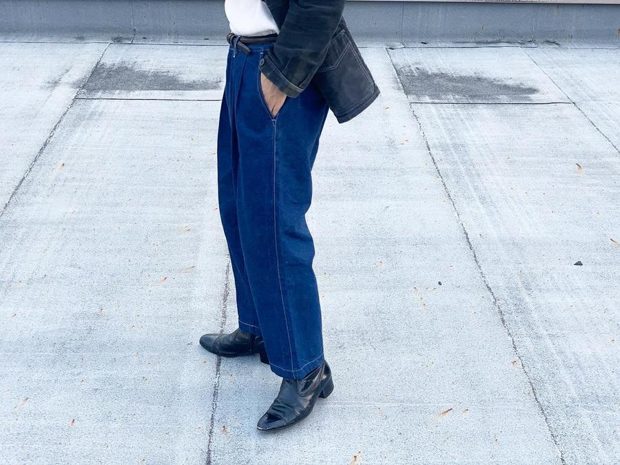 話題のデニム！】E.TAUTZ/イートウツ・CORE PLEATED JEANが買取入荷