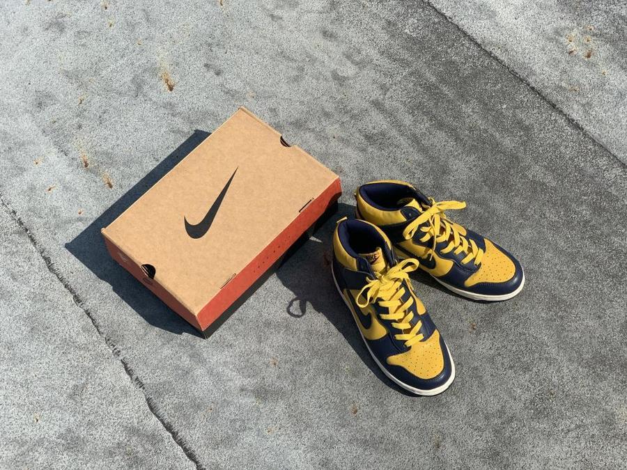 NIKE DUNK HIGH MICHIGAN ダンク ミシガン 28cm