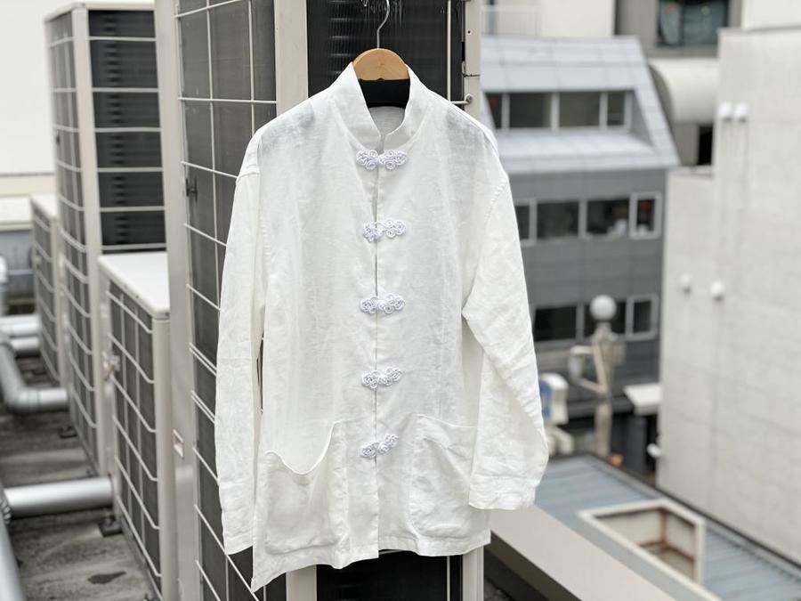 A PUPIL/ア ピュール】LINEN CHINA JK：チャイナシャツ・20SS買取入荷 