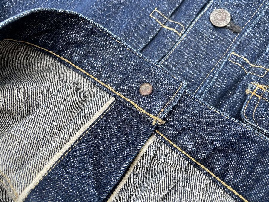 LEVI'S/リーバイス】506XXヴィンテージデニムジャケット”1st”・濃紺革