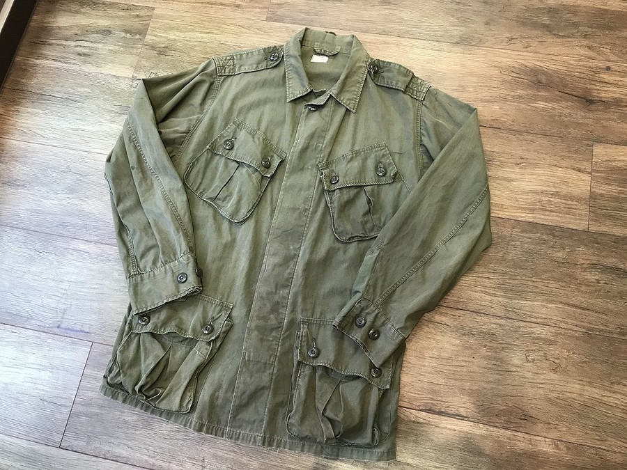 US ARMY/Vintage military】60's ジャングルファティーグジャケット ...