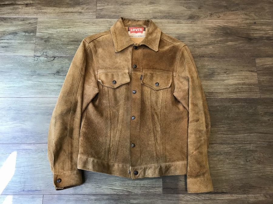 LeviLEVI'S VINTAGE CLOTHING スエードジャケット BIGE