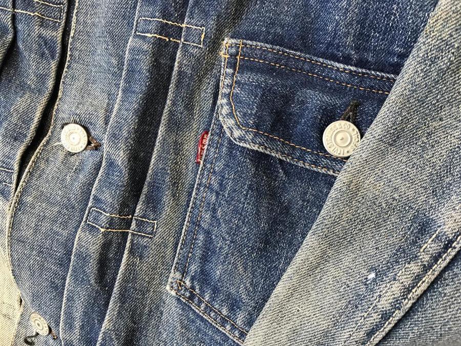 VINTAGE LEVIS 2nd】507XX・ボタン裏17・激レア片面タブ 買い取り入荷 
