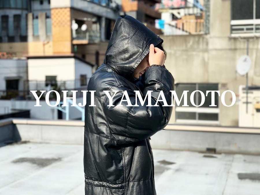 衝撃】OLD YOHJI YAMAMOTO POUR HOMME/オールドヨウジヤマモト・レザー 