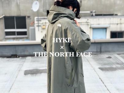 「コラボ・別注アイテムのHYKE×THE NORTH FACE 」