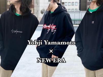 「コラボ・別注アイテムのYohjiYamamoto pour homme x NEW ERA 」