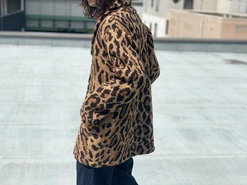 90s ラルフローレン　レオパードショールカラーカーディガン 超希少】ラルフローレン名作・90's/90年代ショールカラーカーディガン