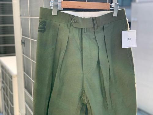 NEAT/ニート】パンツ専業ブランドから、Hopsack Wide/USA