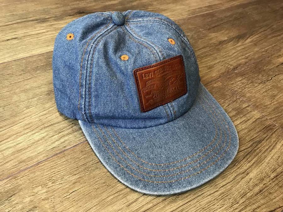 当時物 リーバイス 70s デニムCAP レザーパッチ VINTAGE LEVIS】70's/70年代超希少レザーパッチデニムキャップ買取入荷