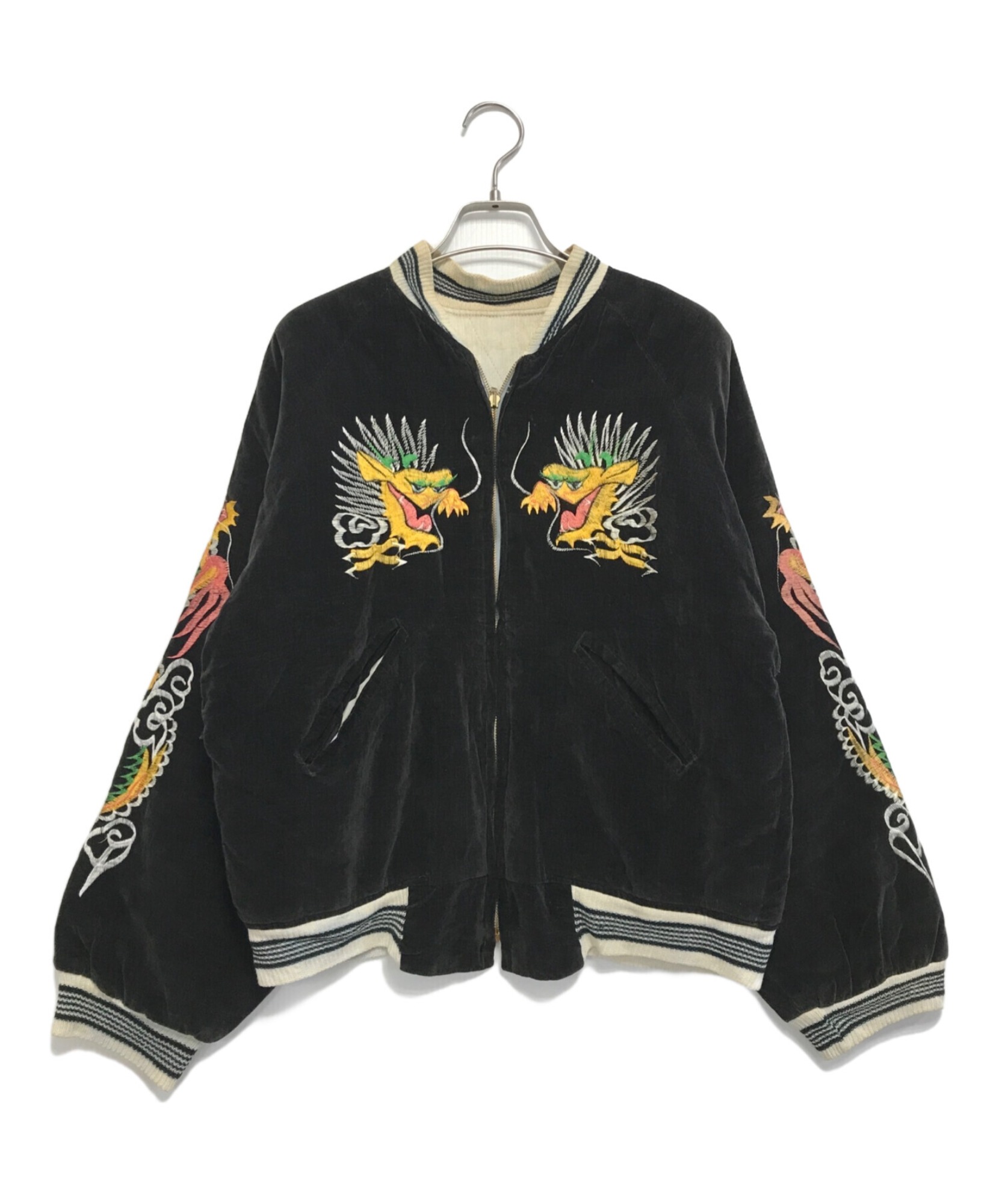 60's〜70's スカジャン　スーベニア　別珍 VINTAGE / ヴィンテージ】60s 別珍スーベニアジャケット | 時代を超え