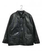 美品　ポロ　ラルフローレン　レザー　フィールド　モッズ　コート　レザージャケット JOHN'S CLOSET（ジョンズクローゼット） ミリタリージャケット モッズ