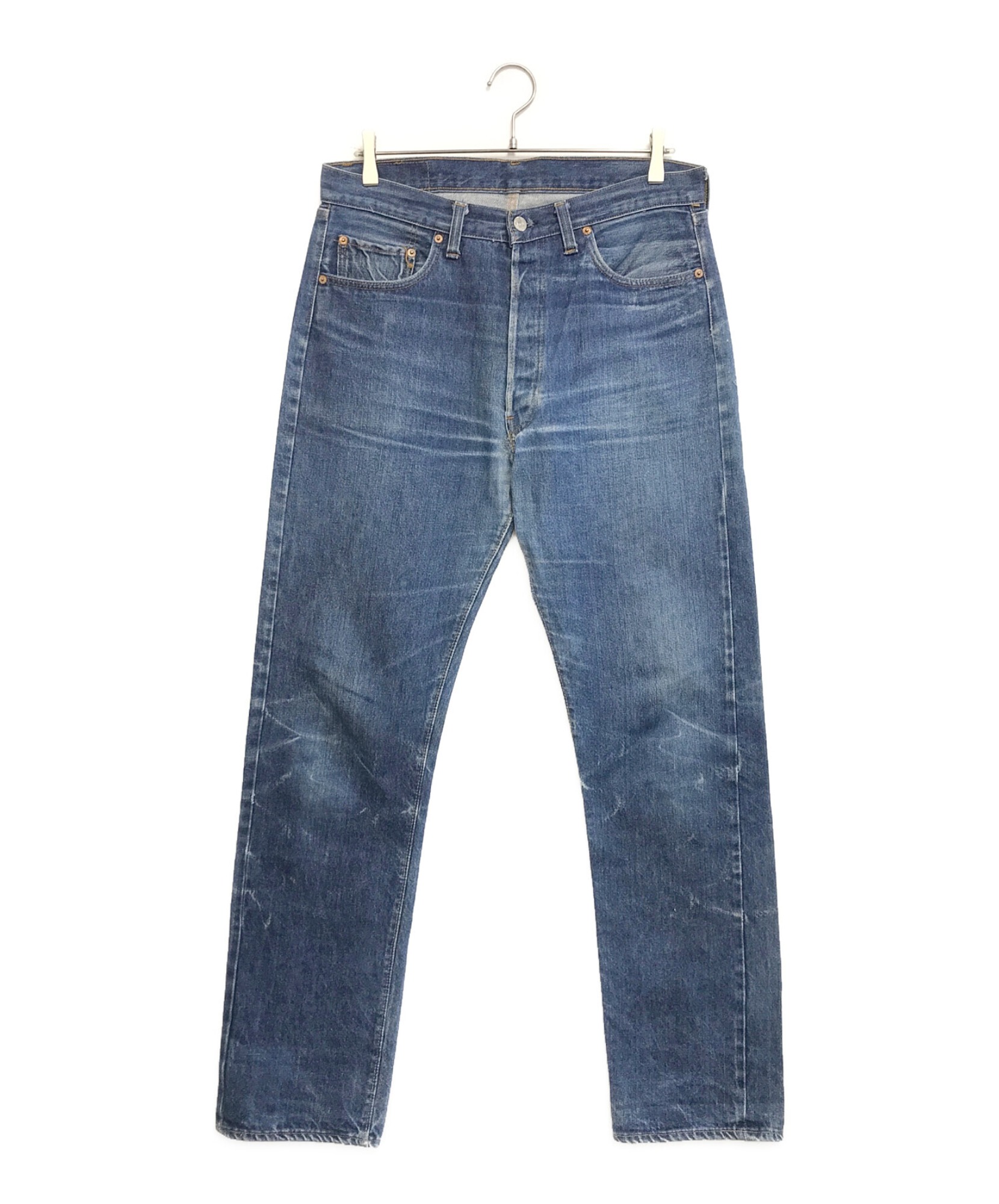 Levi's(リーバイス) 70s ヴィンテージ 501 66後期デニムパンツ 70s Levi's 501 66後期 36×29½ リーバイス デニムパンツ ボタン裏6 1