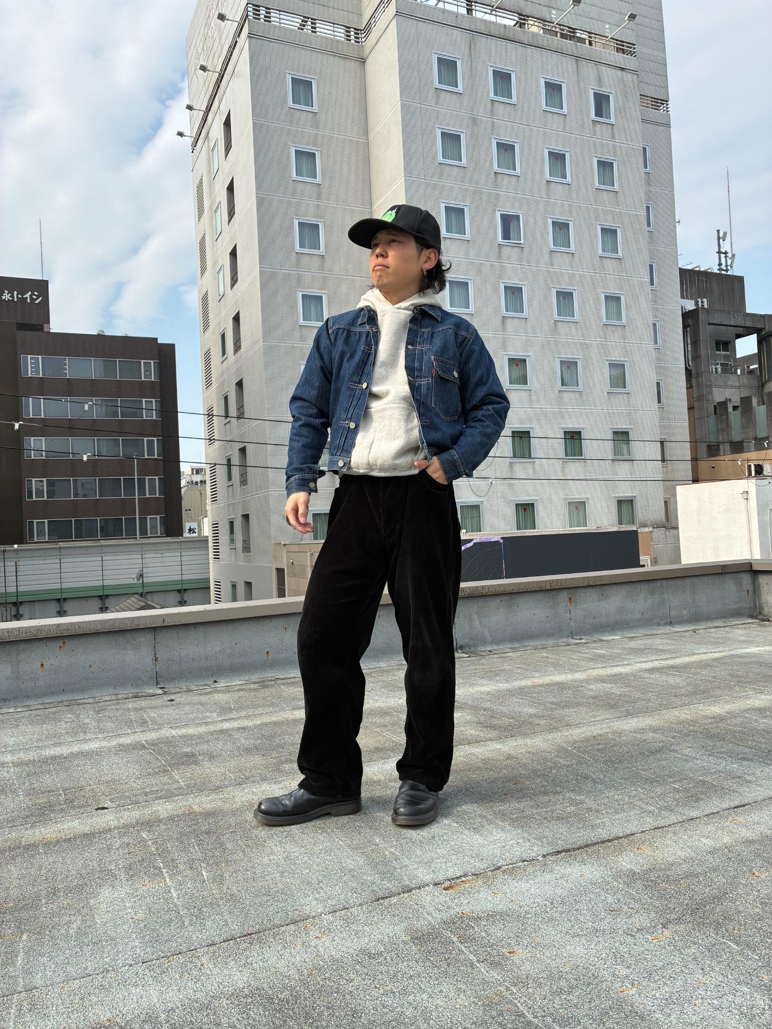 ヴィンテージの最高峰 【506XX 1st Denim Jacket】を使ったコーデを