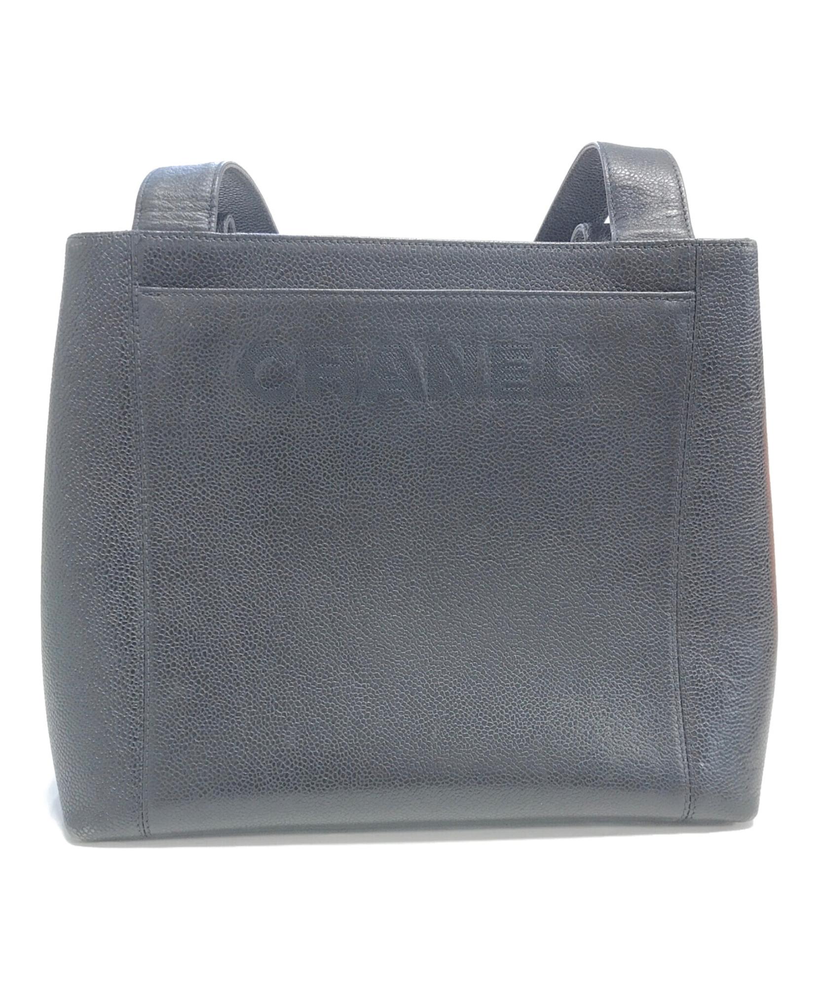 CHANEL シャネル　ビジネスバッグ　キャビアスキン マトラッセ シャネル ビジネスバッグ キャビアスキン ブラック 8800