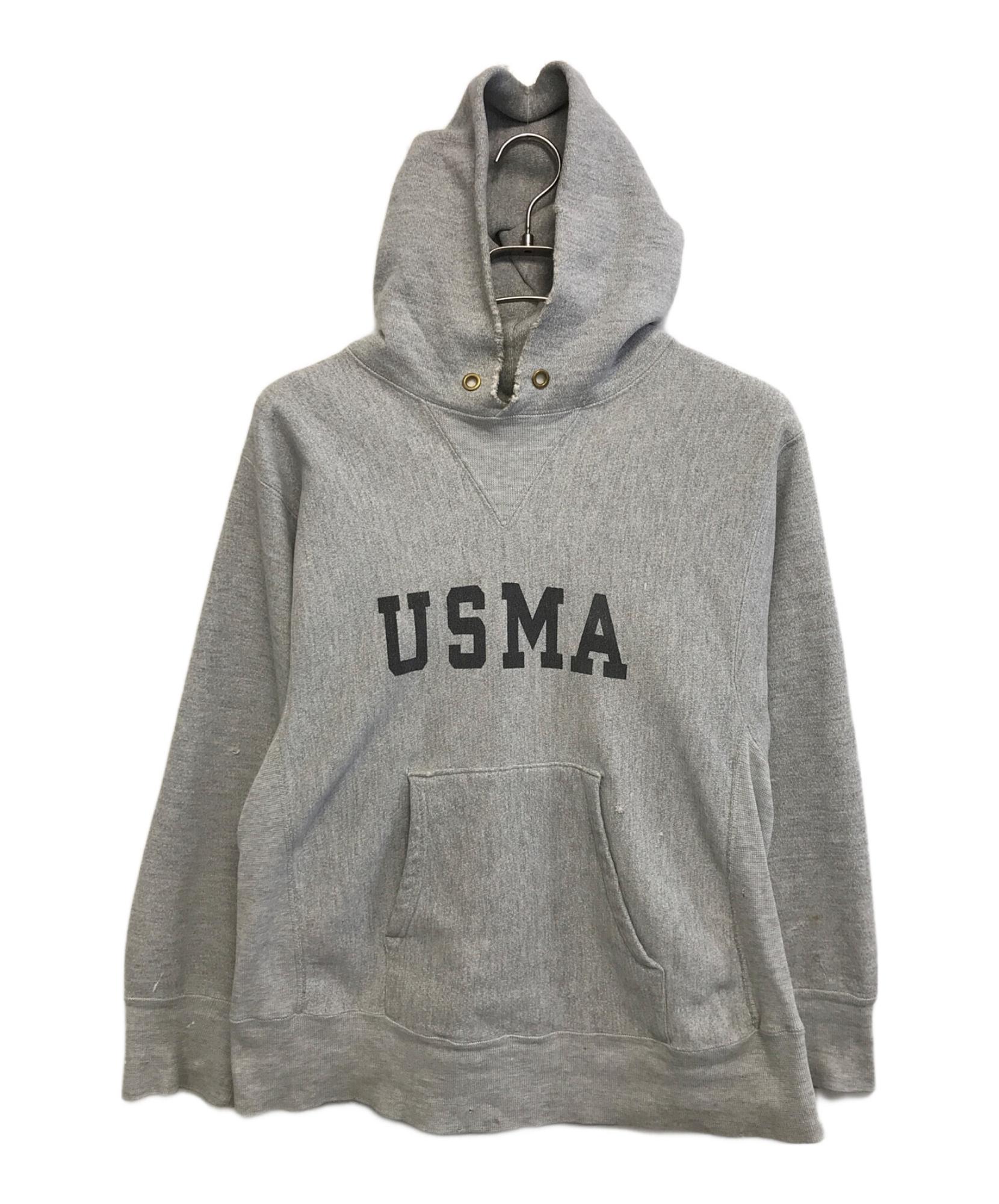 80’s トリコタグ チャンピオン リバースウィーブパーカー 染み込み USA製 USA製 80s Champion Reverse Weave Sweat Hoodie 灰 S トリコタグ