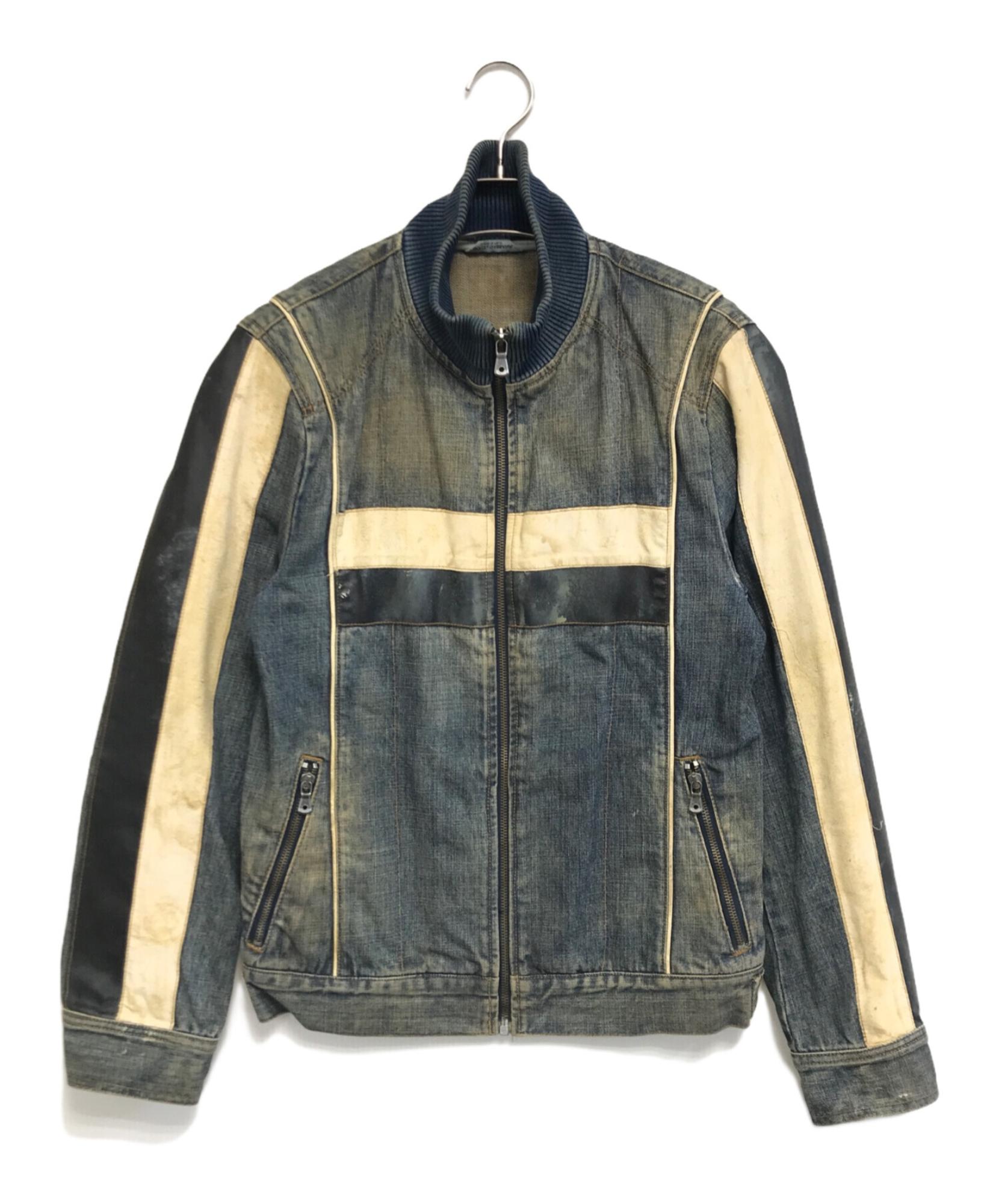 DOLCE & GABBANA レザージャケット　archive archive DOLCE&GABBANA leather tailored jacket | NOIR ONLINE