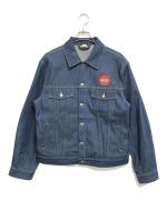 GUCCI グッチ　トムフォード期　M65型パンチングレザージャケット GUCCI - vintage 90s GUCCI トムフォード期 パンチングレザー