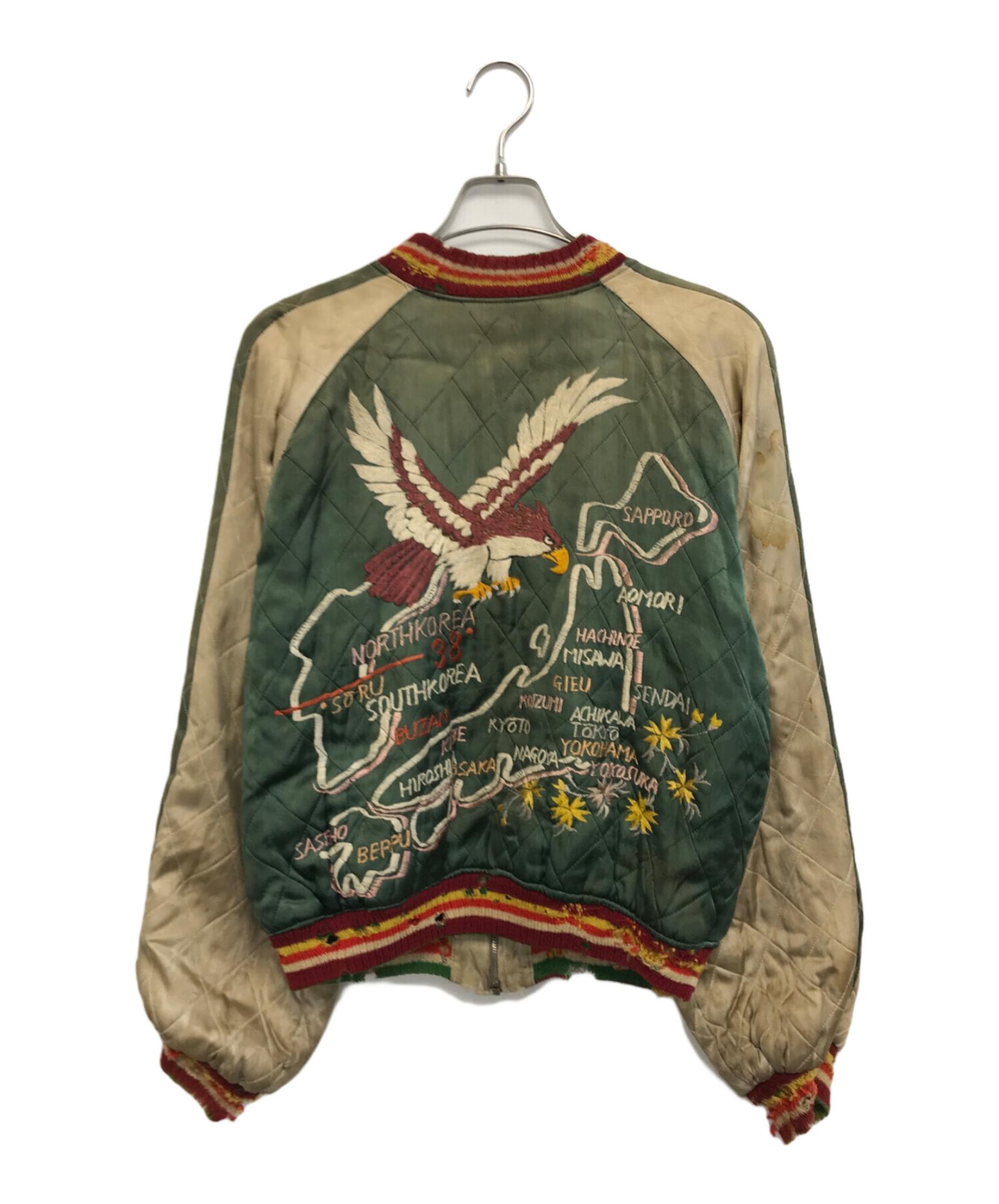 VINTAGE / ヴィンテージ】50s スカジャン | 伝説の虎と龍を纏う究極の