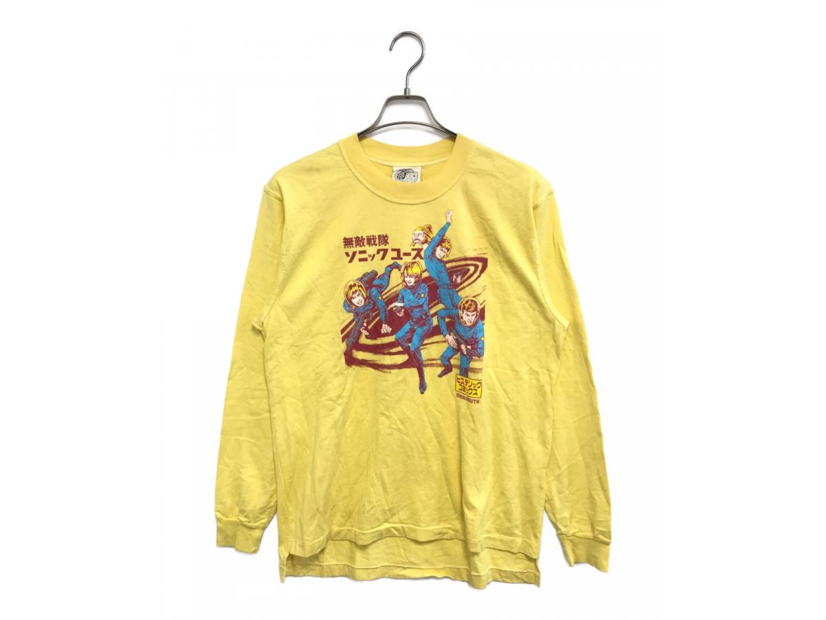 【美品】ヒステリックグラマー ソニックユース Tシャツ L ターコイズブルー 2026070215265100blog541.jpg