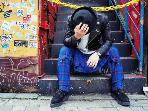 アメ村の古着屋