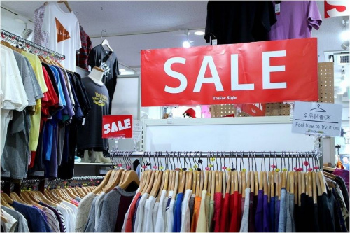 アメ村のストリート