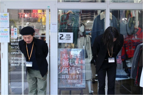 アメ村の古着屋