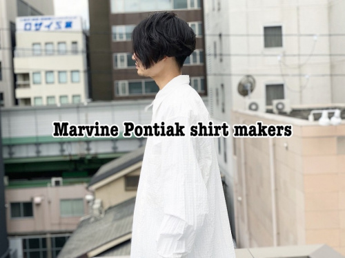 ドメスティックブランドのMarvine Pontiak Shirt Makers